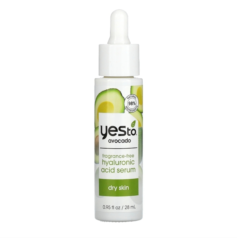 YES TO Avocado Hyaluronic Acid Serum for Dry Skin FRAGRANCE FREE